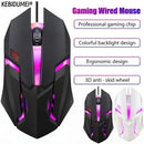 Mouse Gamer Silencioso 5000 DPI
