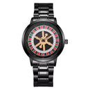 Top Luxury Men's Watch Stainless Steel Alloy Watch Men's Gambling Watch Quartz Watch