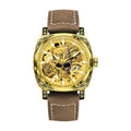 Glenaw Skull Series Top Brand Luxury Men's Watch Fashion Personality Fully Automatic Mechanical Popular Waterproof Watch