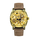 Glenaw Skull Series Top Brand Luxury Men's Watch Fashion Personality Fully Automatic Mechanical Popular Waterproof Watch