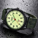 Original XINEW Brand Men Watches Students Fashion Nylon Band Sports Simple Date Quartz Watch Black Montre Homme Reloj Hombre