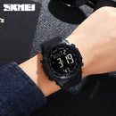 SKMEI 1845 Military Digital Waterproof Watch for Men LED Display Electronic Sport Mens Wristwatches Clock 1251 Reloj Masculino